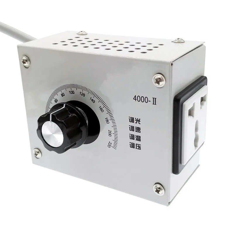 4000 Вт SCR напряжение давление регулятор двигателя скорость Controllor AC 220 В