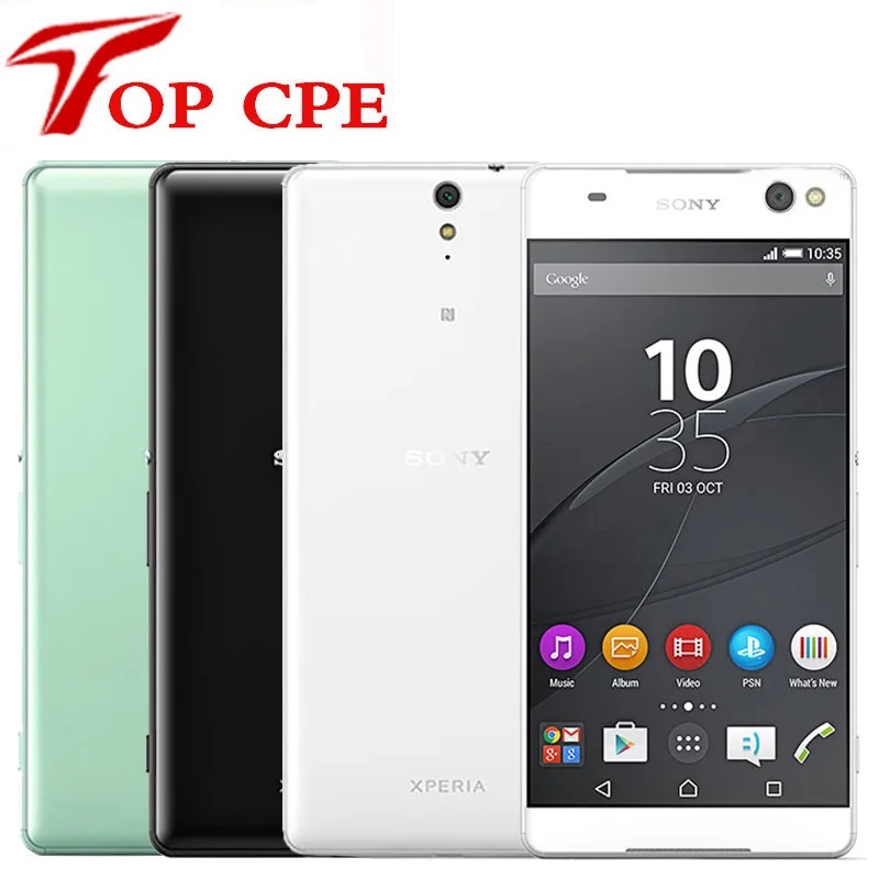 Оригинальный мобильный телефон Sony Xperia C5 Ultra разблокированный 2 Гб ОЗУ 16 ПЗУ экран 6