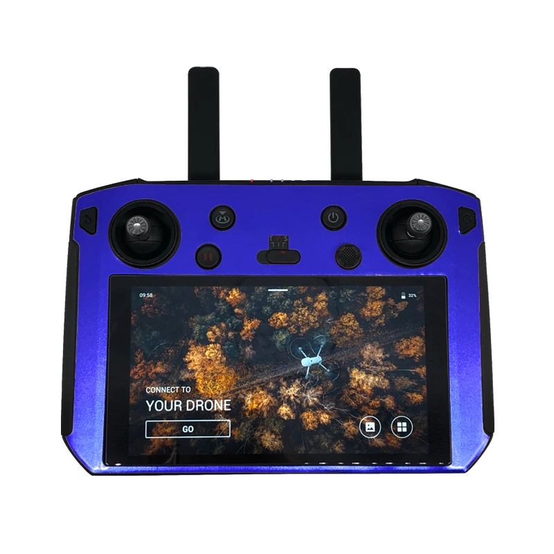 Смарт-контроллер наклейка для DJI MAVIC 2 PRO Zoom Водонепроницаемый Флуоресцентный Роскошные наклейки на кожу пленка 4 батареи метки на руку