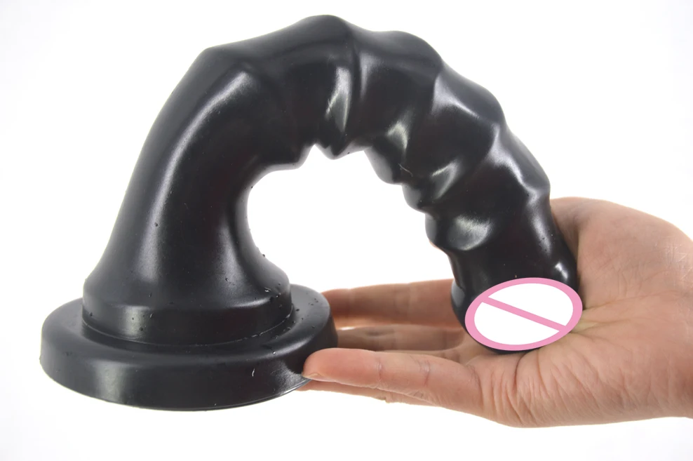 Фаллоимитатор FAAK большой фаллоимитатор в рубчик пробка для экстремальной киски