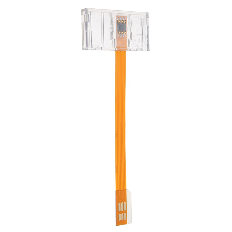 

Clear Sim Card Small To Small Converter Adapter Cable Extender Small Card Open Device For Mobile Phones Sim Card