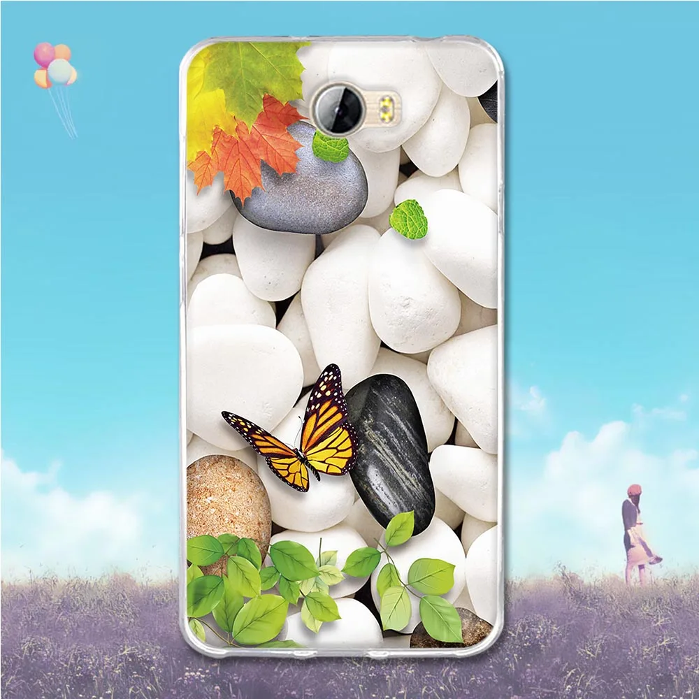 Для huawei Honor 5A 5 A чехол 5,0 '', Мягкий ТПУ силиконовый чехол, чехол, 3D сумка, милый чехол, Капа для huawei Y5 II Y5 2, чехол для телефона s