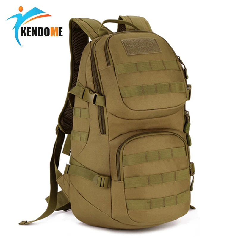 Водонепроницаемый нейлоновый тактический рюкзак с системой Молле 35 л|Сумки для