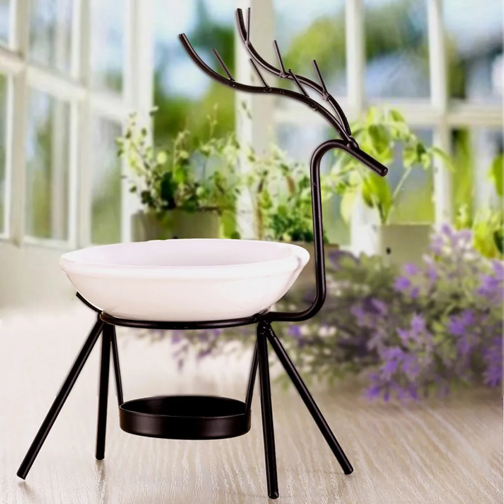 Нержавеющая сталь олень горелки свечи для ароматерапии масляная лампа украшения Арома печи хороший спящий помощник#30