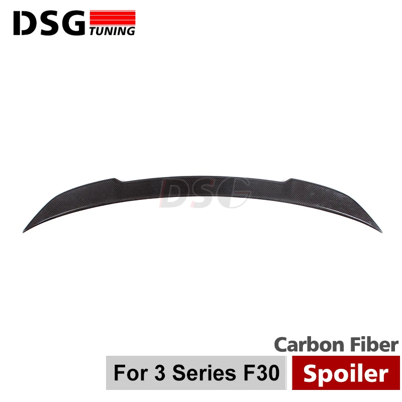 F30 F80 M3 New CS style Spoiler for BMW 3 Series Boot Lip Carbon Fiber Trunk Wing Tails 2012 + 320i 328i 335i | Автомобили и