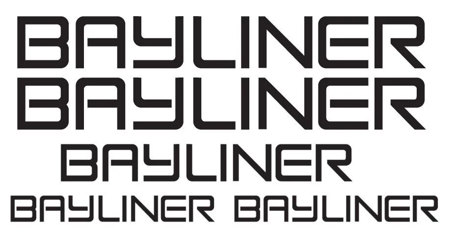 1 комплект наклеек Bayliner для лодок набор из 5 басов подвесной открытый бант