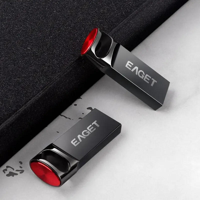 EAGET U81 Mini Metal USB3.0 Flash Drive 128GB 64GB 32GB 16GB High Speed Pendrive USB Flash Memory Stick Pen Drive Storage U Disk