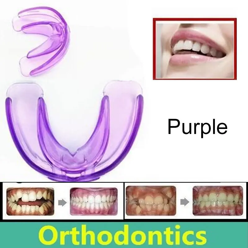 Purple Ортодонтисты невидимые корректирующие подтяжки модернизированные Ортодонтические брекеты WS99 - Цвет: Purple