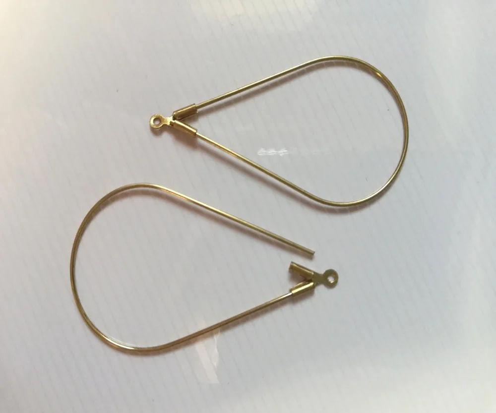 1 пара модные ювелирные изделия для женщин крючки сережек в форме капли воды