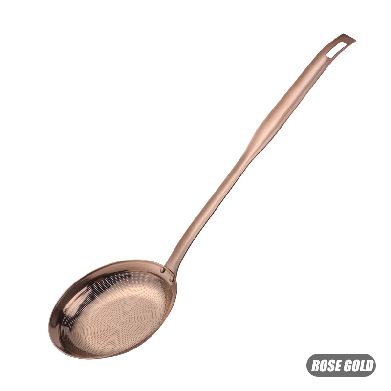 2 rose gold Новое поступление, многофункциональный фильтр из нержавеющей стали 304, фильтр для очистки мелкого масла, дуршлаг, кухонная утварь, инструменты для приготовления пищи - Цвет: 2 rose gold