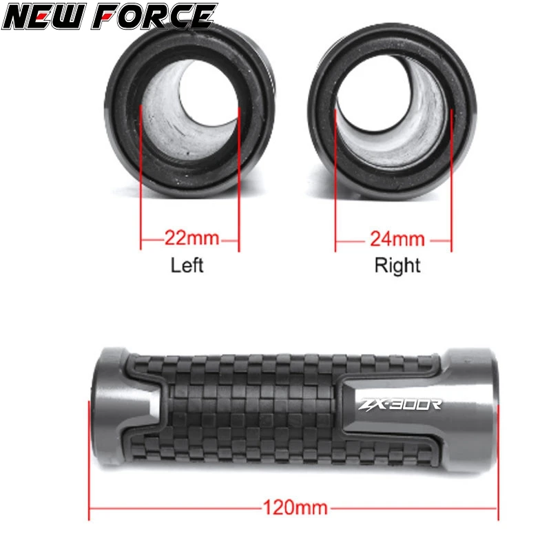 

Motorcycle high-quality handle universal 22mm fit for kawasaki NINJA 300R/Z300 ZX6R / ZX636R / ZX6RR Z1000 ER-5 ZX1100 / ZX-11