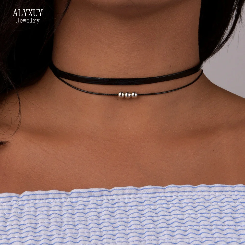 Ювелирные изделия двойной слой колье necklacegift для женщин девушки N1954