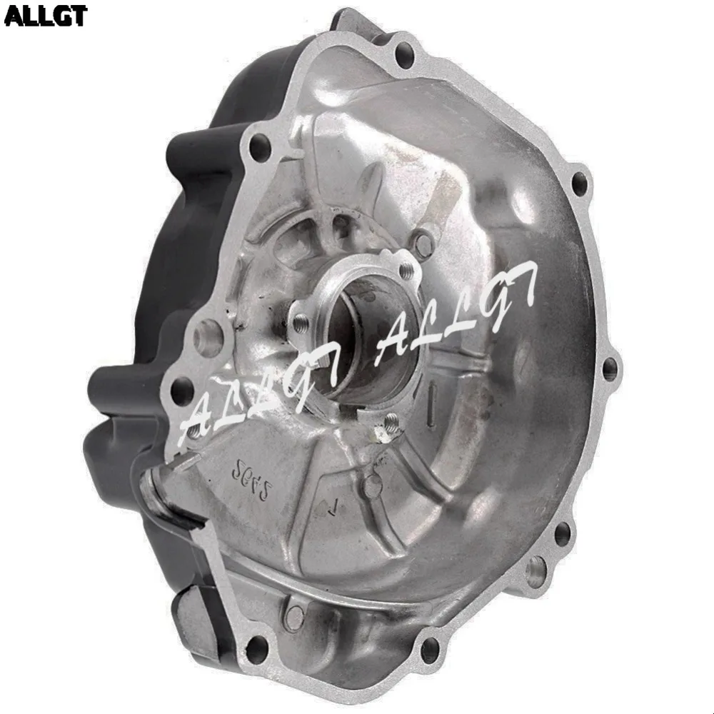 Черный левый Картер статора двигателя подходит для Suzuki GSXR 1000 2007 2008|crankcase|crankcase cover |