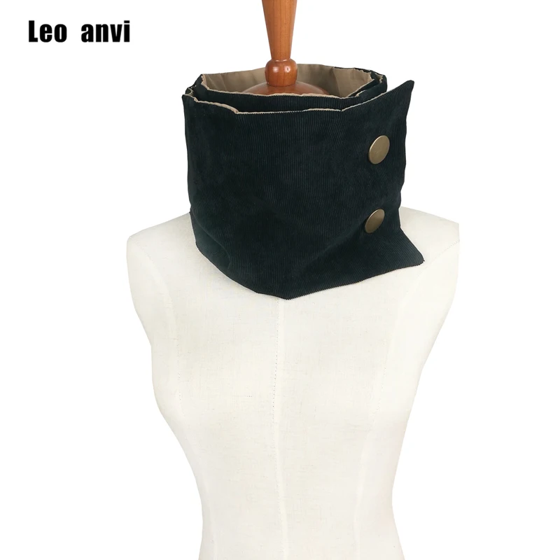 Leo anvi, повязка на голову, Теплая бандана на шею, головной убор для мужчин и женщин, шарф, трубчатый воротник, снуд с капюшоном, Вельветовая волшебная маска для лица, шарфы - Цвет: black