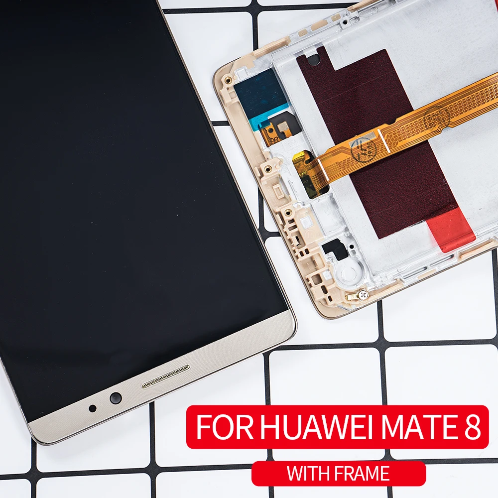 6," ЖК-дисплей для HUAWEI mate 8 рамка сенсорного ЖК-экрана дигитайзер Замена для HUAWEI mate 8 дисплей mate 8 дисплей NXT-L29
