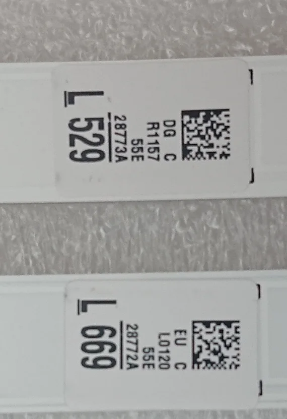 Набор 10 шт светодиодный полосы для samsung UN55H6203 UN55J6200 D3GE-550SMA-R1 D3GE-550SMB-R0 BN96-28772A 28773A 39055A 39056A