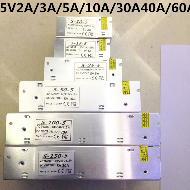 Импульсный источник питания адаптер переменного тока 100 240 В трансформатор