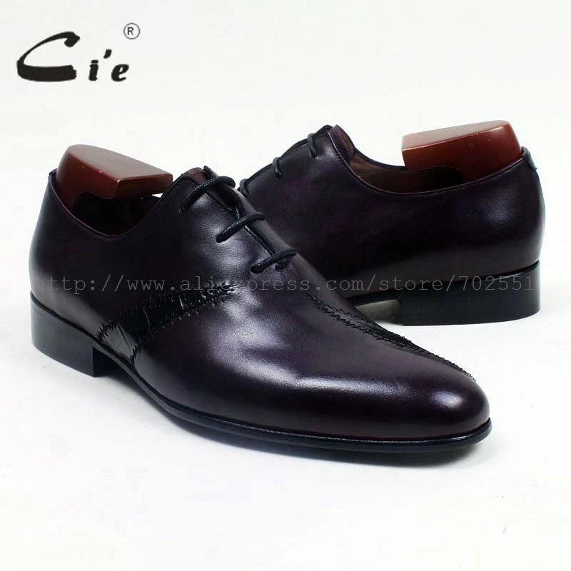 Cie/Повседневные Дышащие мужские оксфорды ручной работы из натуральной телячьей