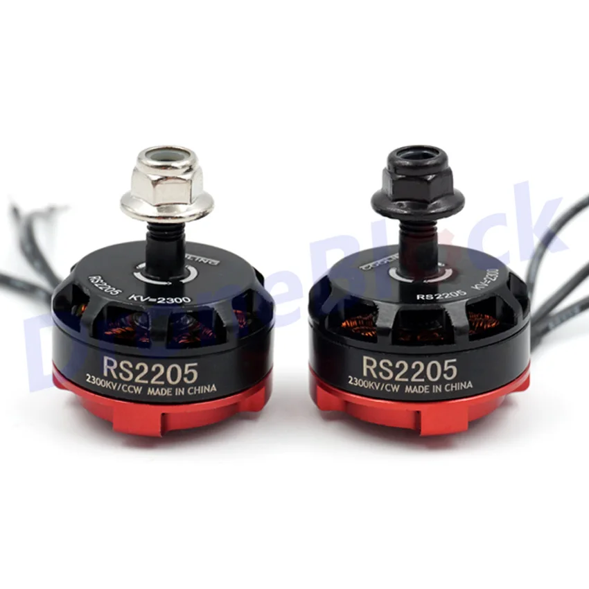 1PCS CW and 1PCS CCW RS2205 2205 2300KV бесщеточный двигатель для FPV Racing Quad CW CCW 3-4S для мультикоптера QAV200 210 220 230 250 - Цвет: 1PCS CW and 1PCS CCW
