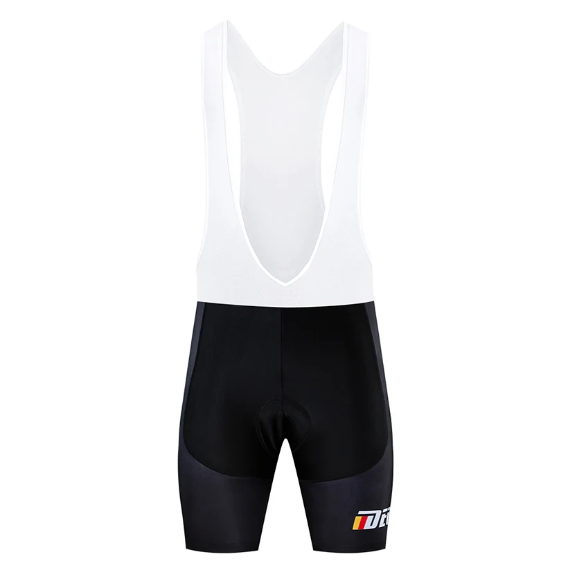 Bib Short Профессиональная команда Германия Велоспорт 9D набор Джерси велосипедная одежда Ropa Ciclismo мужская летняя быстросохнущая велосипедная одежда короткий Майо кюлот - Цвет: Bib Short