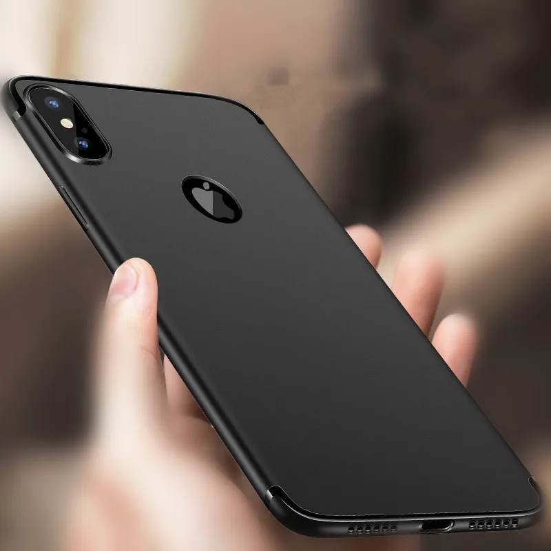 For iphone X case cover slim ultra thin soft silicone TPU back for 8 7 6 6S Plus 5 5S SE edition Anti-knock |