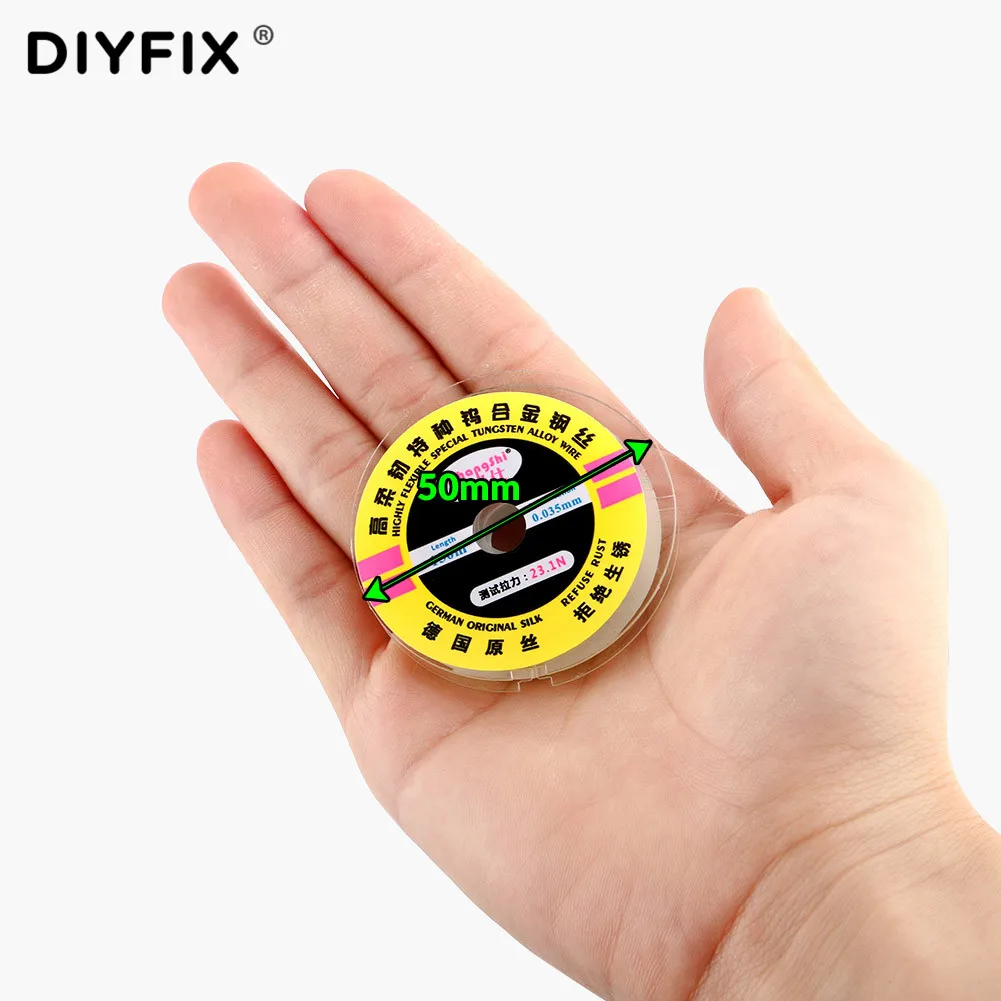 DIYFIX 0 03-0 035 мм ЖК-экран разделительная проволока режущие линии Инструменты для