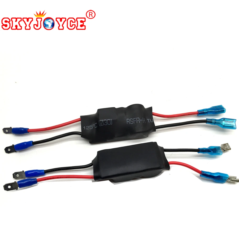 SKYJOYCE 1 пара мини круглый балласт canbus декодер H7 Все в одном hid балласт комплект H1 H3 hid Ошибка canceller box CAN-BUS конденсатор