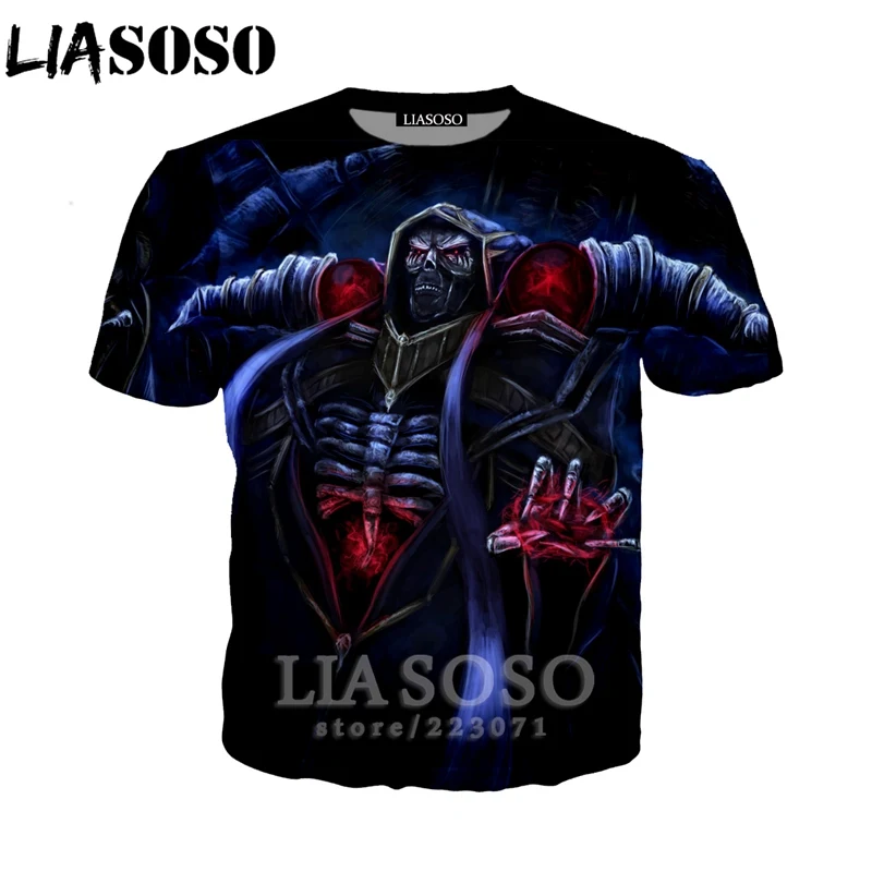 LIASOSO Летний Новый Модный свитшот для мужчин и женщин с 3D принтом персонаж аниме