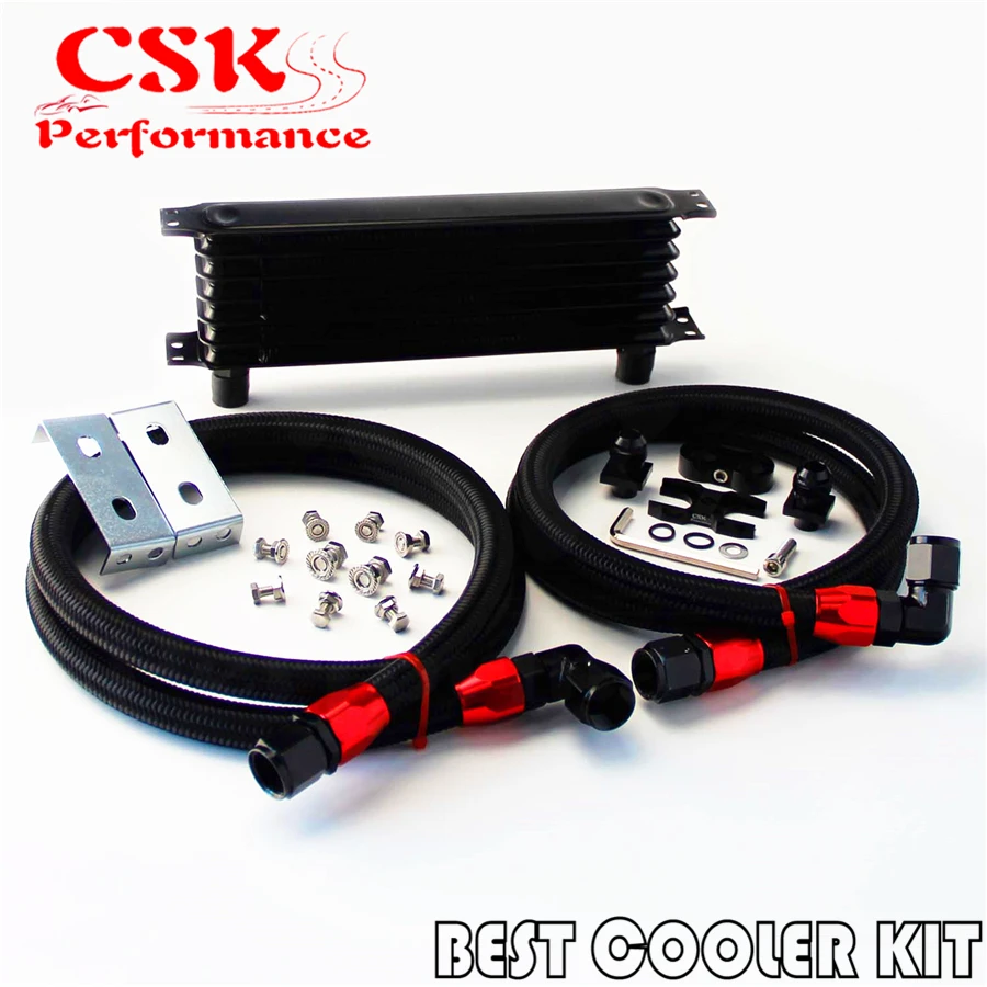 Комплект масляного радиатора для BMW E36 E46 Euro E82 E9X 135 10AN|oil cooler kit|cooler kitracing oil coolers |