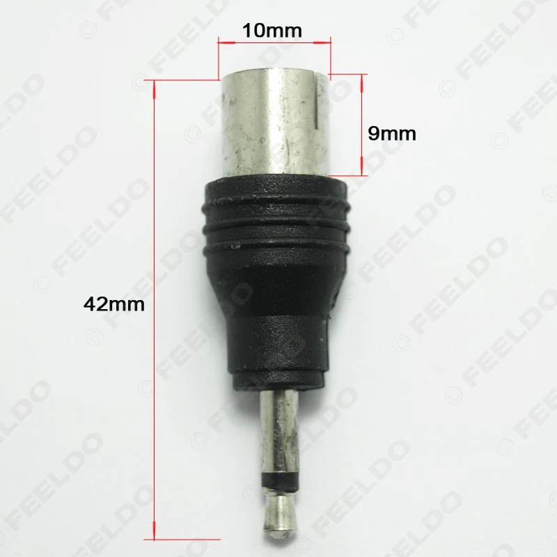 

FEELDO 20PCS Car Auto Motor 3.5mm TRS Connector to IEC (Female) Adaptor Plug #HQ1547