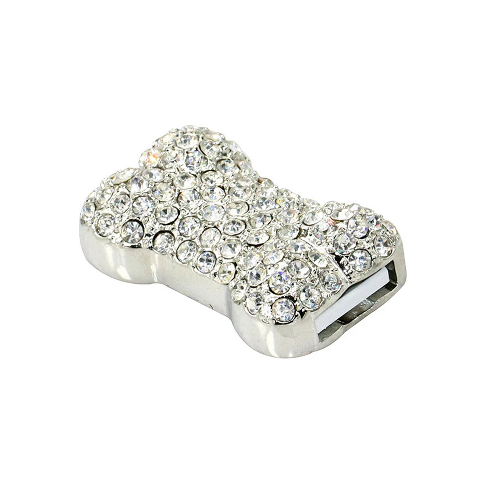 USB флеш-накопители Crystal Dog Bone с реальной емкостью 32 Гб Флешка в форме героя мультика Мини-Прыжок 64 Гб USB флеш-накопитель 8 ГБ 16 ГБ