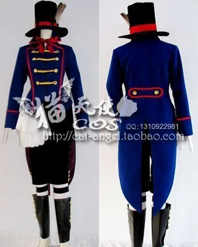 Костюм для косплея черного Батлера дросоль кэнс любой размер|cosplay costume|custom cosplay