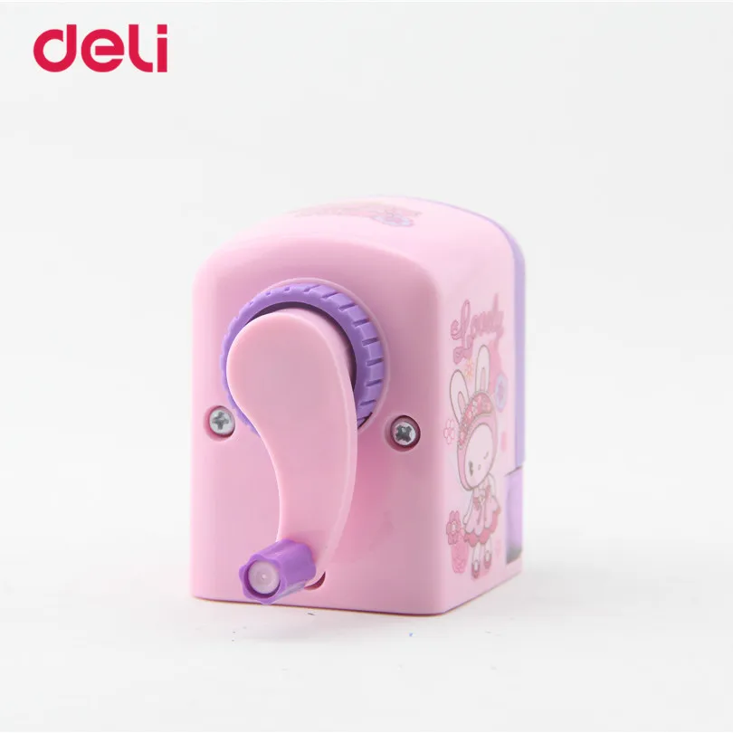 2017Deli Канцтовары точилка для карандашей kawaii Детские ручные школьные