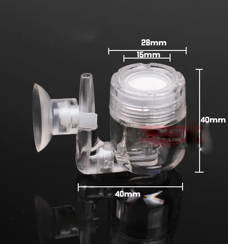 

4in1 Multi-functional U-Shape air intake check valve Bubble counter Ultramicropore atomization For Cilindro Aquarium Nebulizer