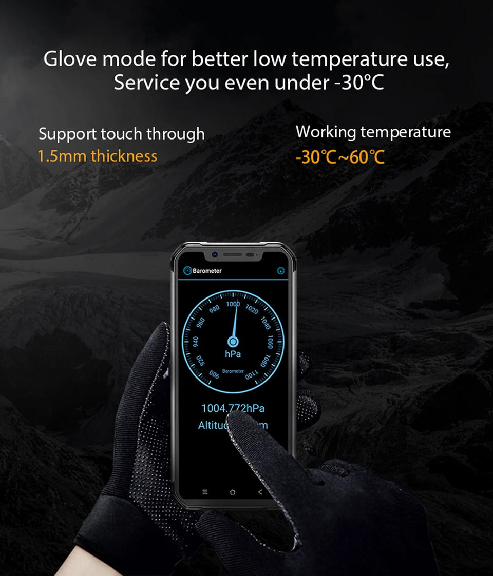 Blackview BV9600 Pro смартфон NFC IP68 водонепроницаемый мобильный телефон AMOLED 5580mAh Android 8,1 Helio P60 6GB+ 128GB 6,2" 19:9 FHD