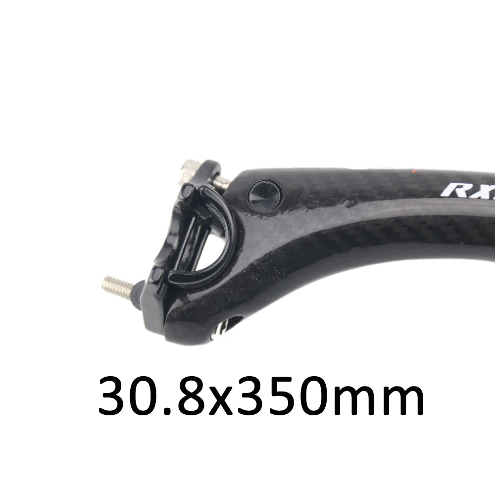 RXL SL велосипедный штырь углеродный MTB 27,2/30,8/31,6 мм 3 к глянцевый 350/400 мм Черный Сверхлегкий полностью углеродное волокно велосипедный Подседельный штырь 25,4 - Цвет: Светло-зеленый