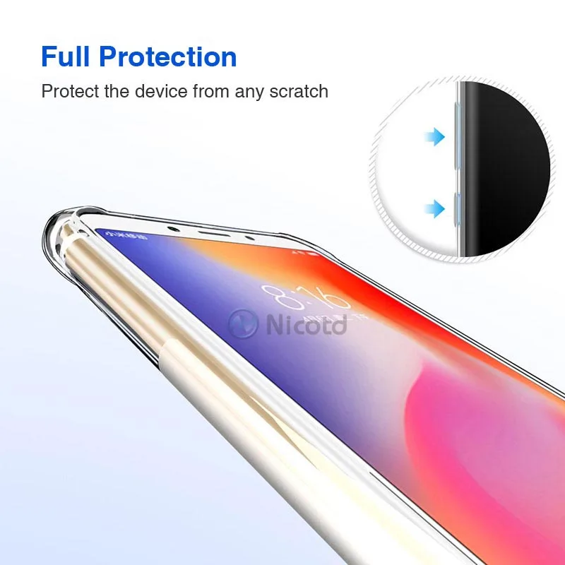 ТПУ чехол для Redmi 6 6A Прозрачный чехол для телефона Xiaomi Xiomi 6pro 6 6A прозрачный ТПУ Силиконовый противоударный мягкий силиконовый чехол