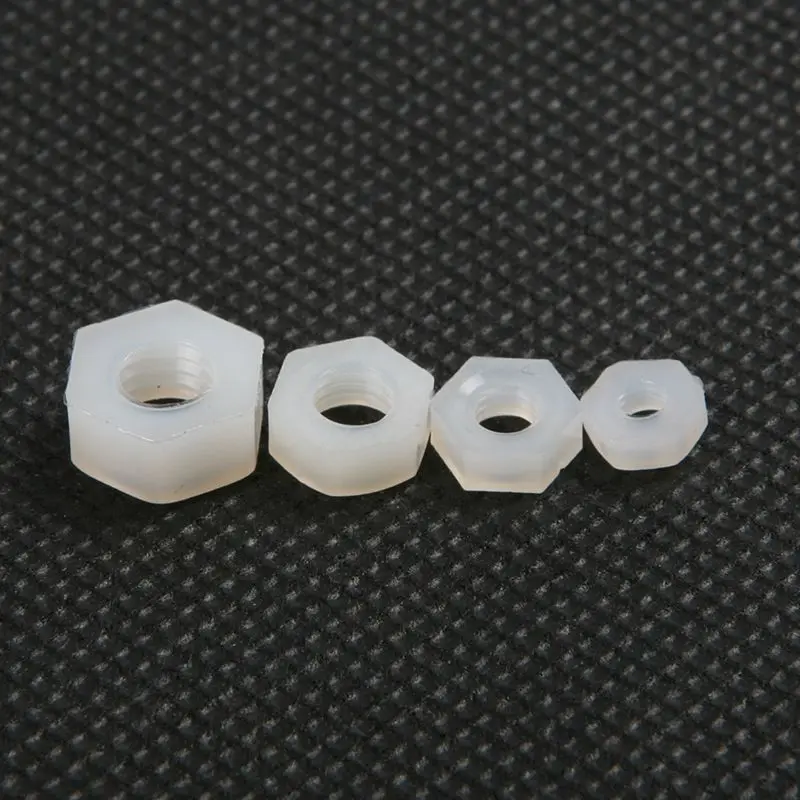 Новейший 10 шт. шестигранный нейлоновый гаек с изолированными пластиковыми