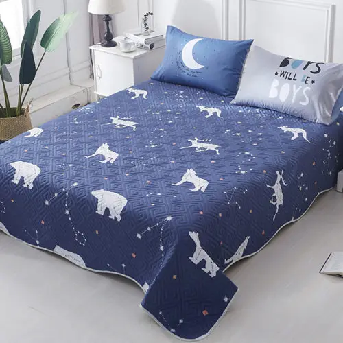 2 Роскошное Одеяло ed quilt покрывало 245x220 см, 180x200 см, белый, розовый, серый, синий комплект постельного белья простыня наволочки 48x74 см 3 шт - Цвет: 2