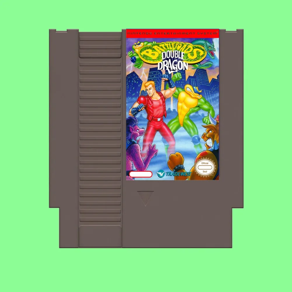Лучшая распродажа Battletoads &amp Double Dragon игровая карта для 72 Pin 8 бит игровой плеер |