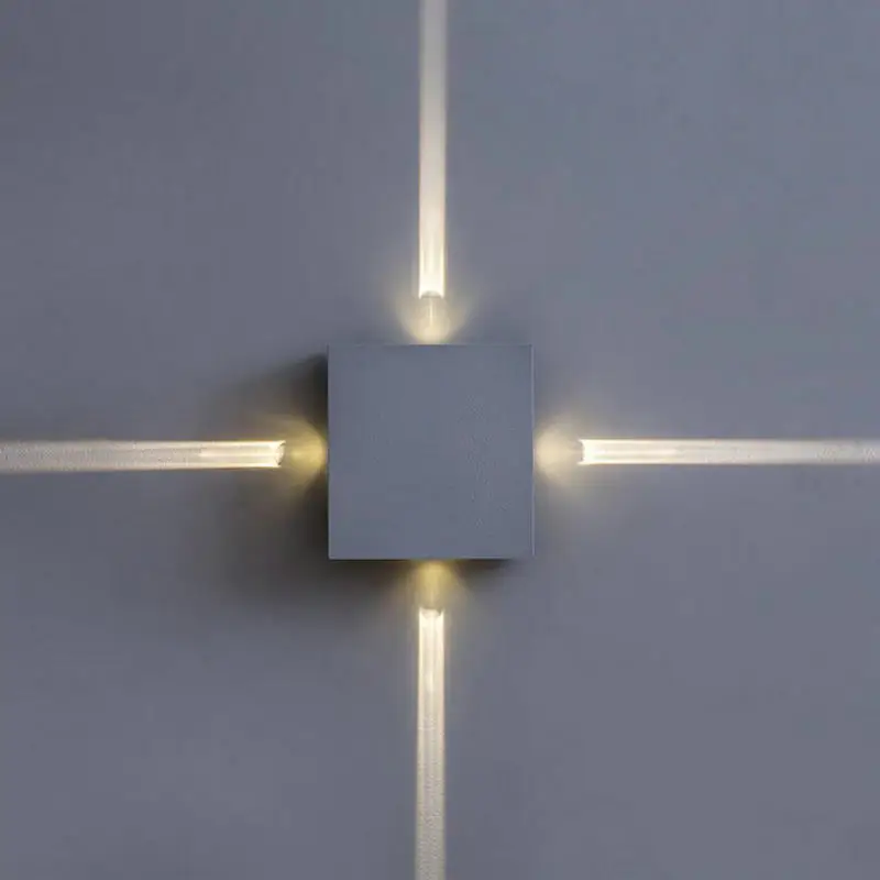 8 шт./лот светодиодная лампа для крыльца 4*3 Вт домашние светодиодные Настенные