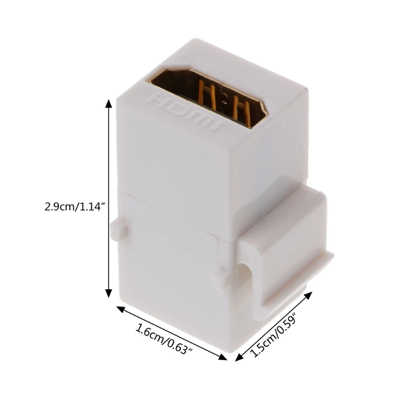 Разъем Keystone HDMI2.0 совместимый с HDMI разъемом белый цвет|Удлинители электрические| |