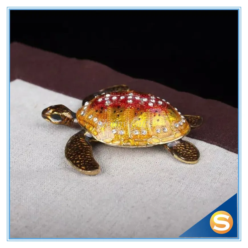 Морская черепаха украшенная стразами брикет коробка (случайный цвет)|box box|box studsbox