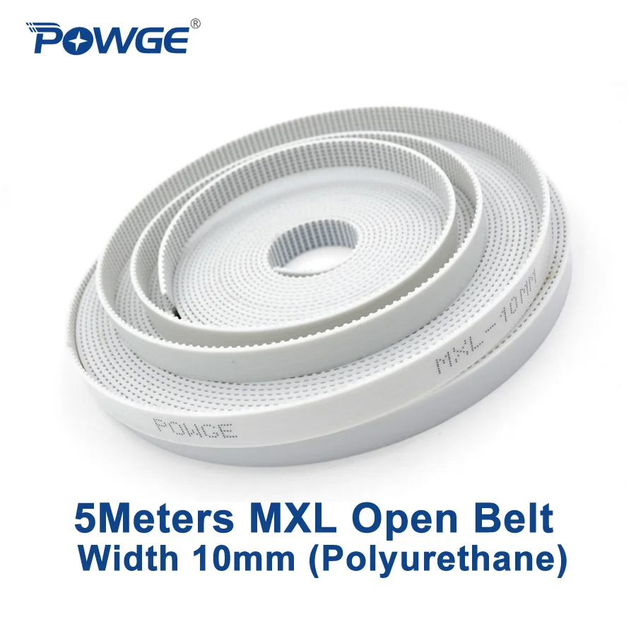 Ремень синхронный с открытым диаметром 5 м ширина 10 мм шаг 2 032 MXL|mxl timing belt|synchronous