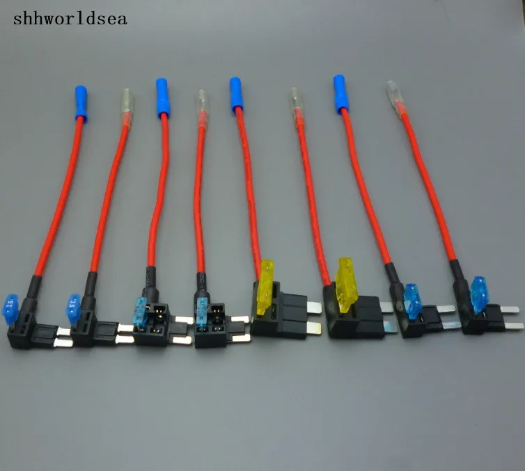 Держатель предохранителя shhworldsea micro2 micro standard Mini Blade 10 комплектов|micro fuse holder|motorcycle