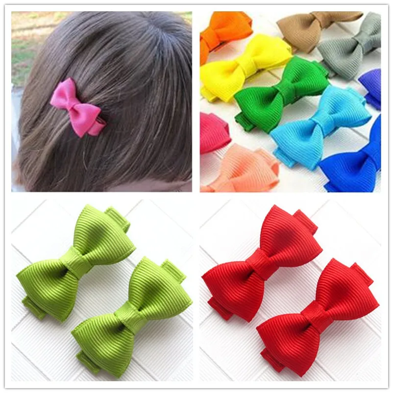 

mini ribbon bow baby girls kids hair clips bows accessories for children barrette hairpin hairgrip hairclip headwear headdress