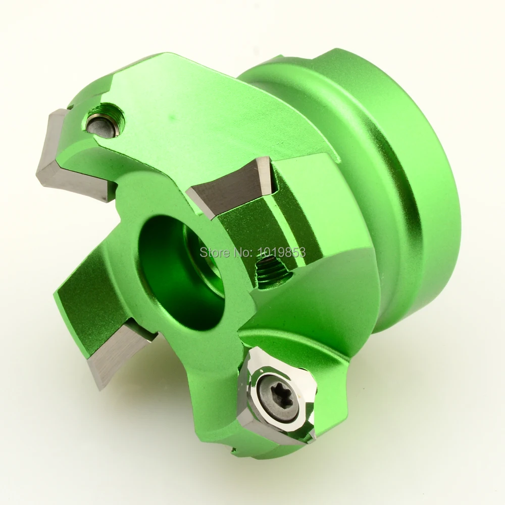 Фрезерный станок с алюминиевой пластиной 45 градусов для твердосплавных вставок