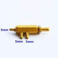 5 pcs 4hole dental foot control valve for dental unit foot switch valve dental chair accessories