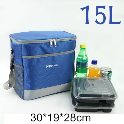 15L/25L сумка-холодильник, водонепроницаемая сумка для пикника, сумки на плечо для еды, напитков, фруктов, теплоизоляционная сумка, упаковка для льда, Термосумка, холодильник