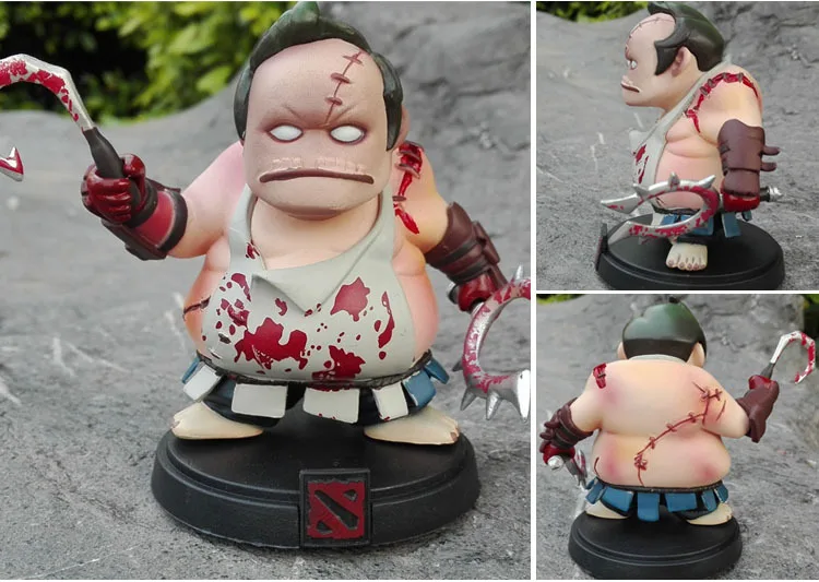 4 шт. Dota 2 игровая фигурка SLARK TINY Doom в штучной упаковке ПВХ Фигурки Коллекция dota2 игрушки